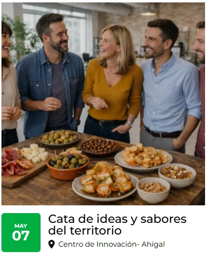 Cata de ideas y sabores del territorio