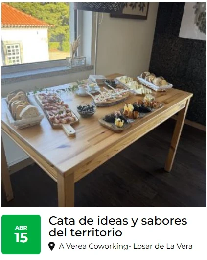 Cata de ideas y sabores del territorio