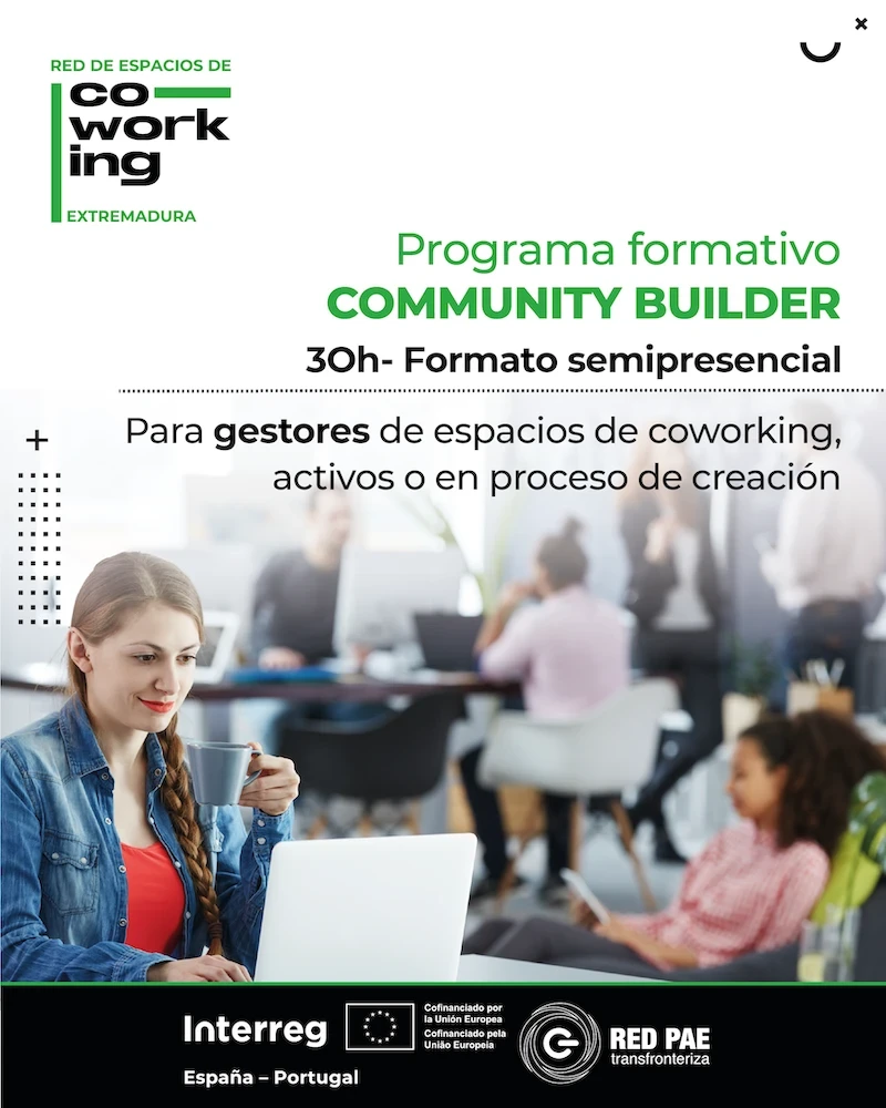 Formación de Community Builder para profesionalizar la gestión de los espacios de coworking