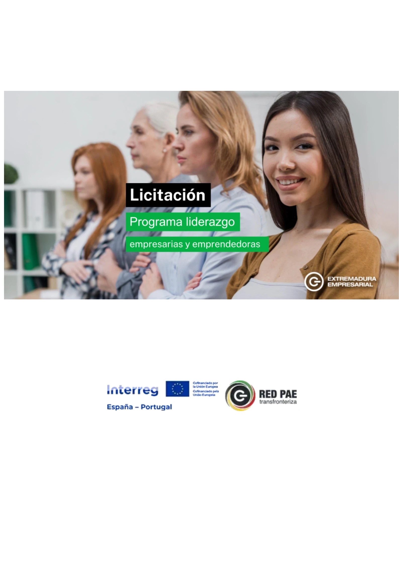 Abierta la licitación para desarrollar un programa de liderazgo dirigido a mujeres emprendedoras y empresarias