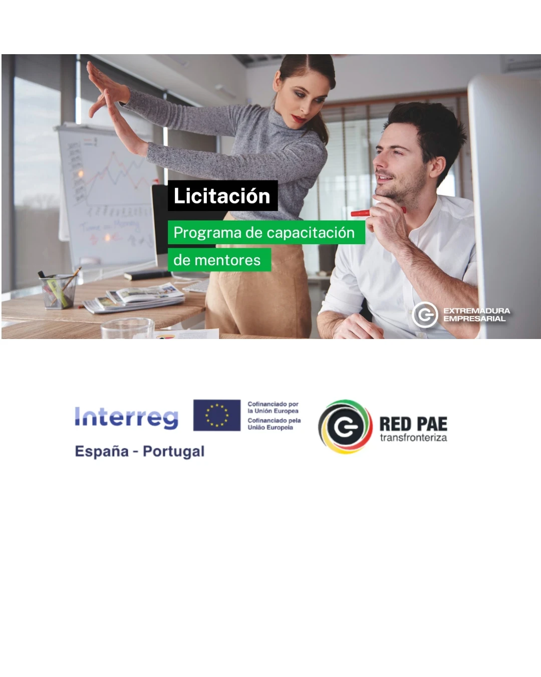Licitación abierta: Programa de capacitación de Mentores en el ecosistema transfronterizo
